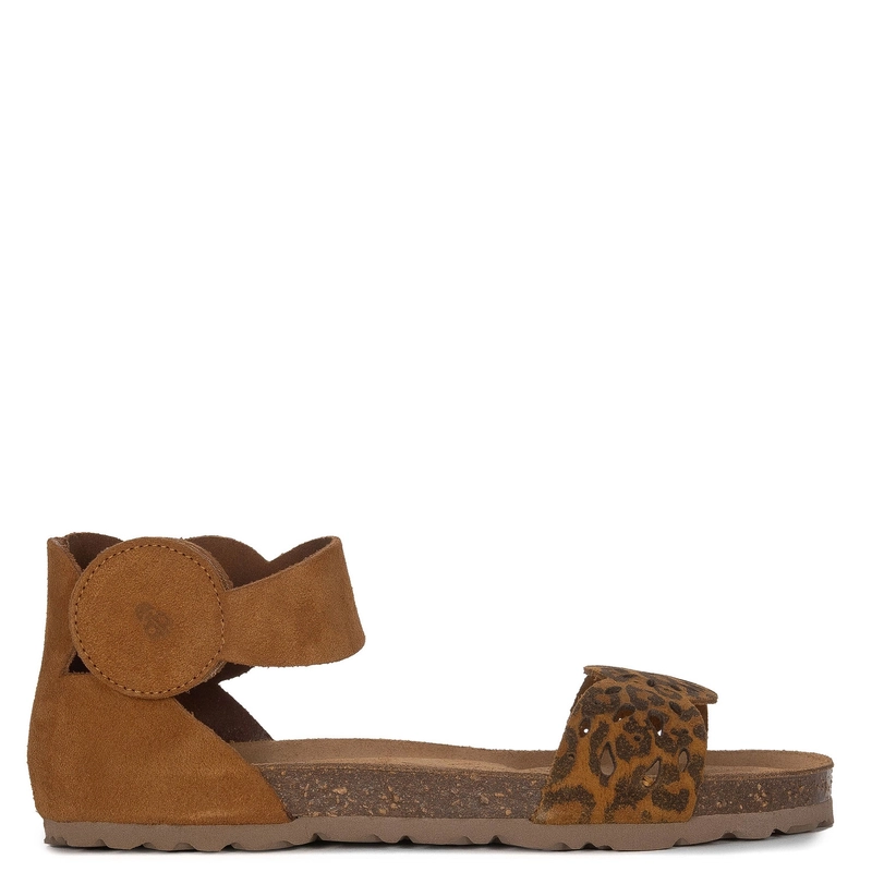 Yokono Women's Brown Leather Sandals