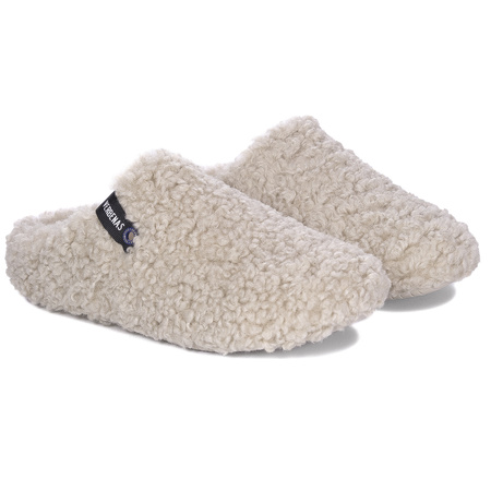 Verbenas York Curly Beig Home Slippers