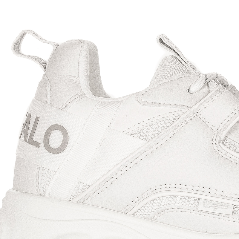 Buffalo Sneakersy damskie na platformie Blader Matcha White