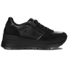 Igi&Co Sneakersy damskie skórzane Czarne
