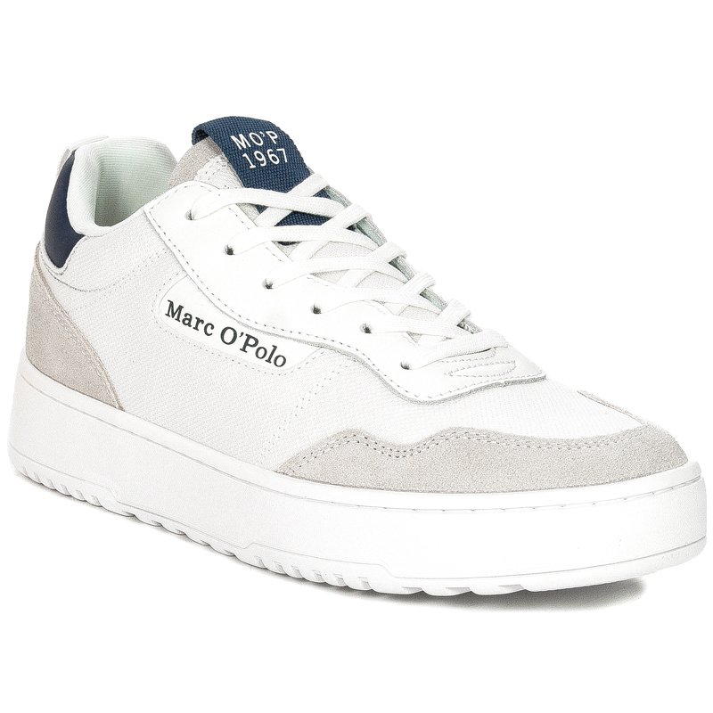 Marc O'Polo Sneakersy buty damskie White Blue