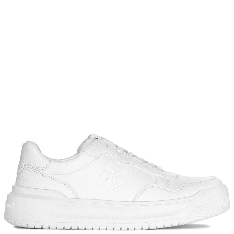 Calvin Klein Jeans Sneakersy damskie na platformie białe