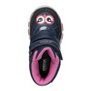 GEOX Children's' insulated Velcro boots Navy Fuchsia