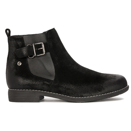 Maciejka Black Women's Suede Boots