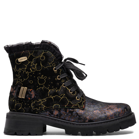 Laura Vita Women's Lace-Up Boots Noir