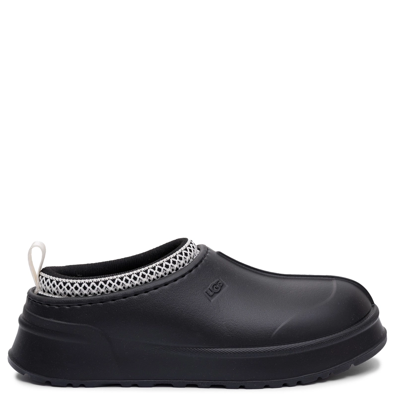 UGG Klapki Ocieplane Damskie Na Platformie Czarne 1180371-BLK