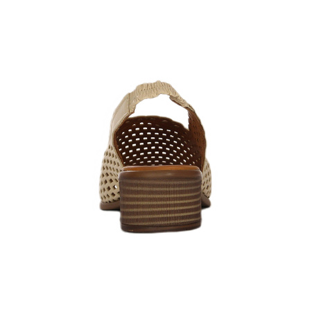T.Sokolski Women's Leather Sandals Beige