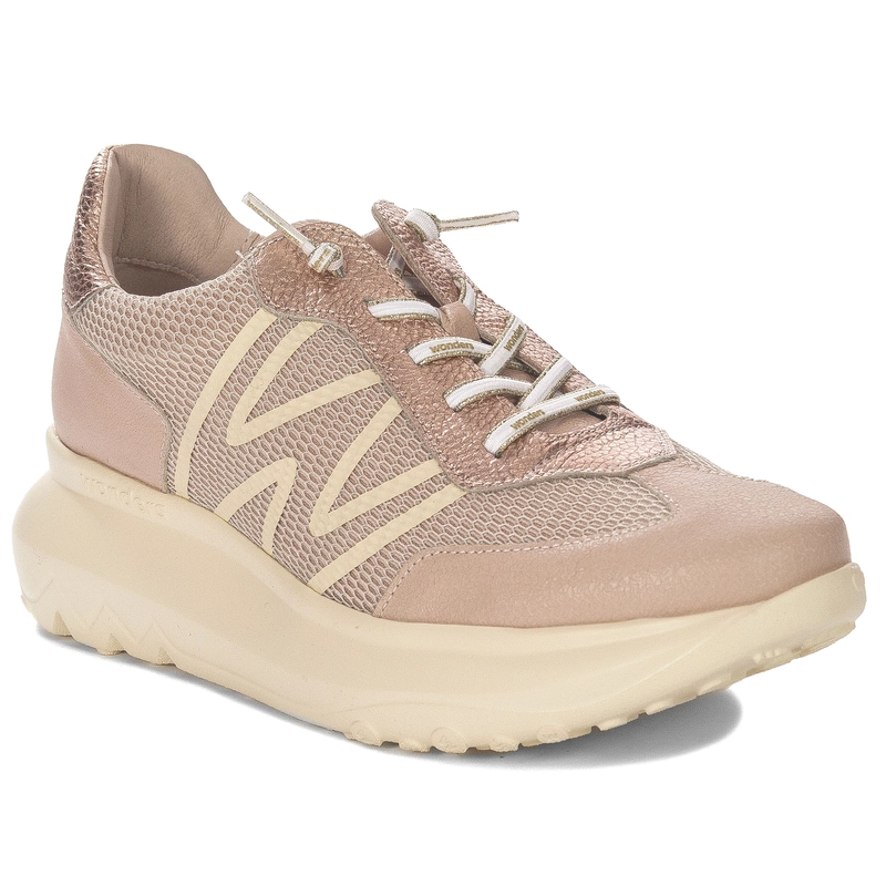 Wonders Women's Platform Half Shoes Wild I Powder