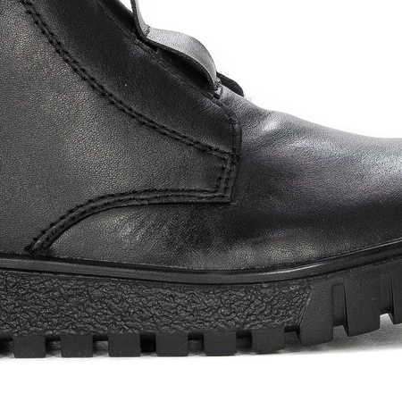 Rieker  Y3458-00 Warned Black Boots