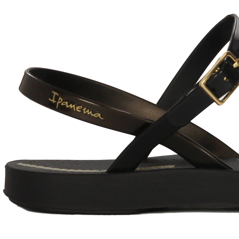 Ipanema Sandały Damskie Fashion Sand VIII Fem Czarne