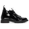 Venezia Women's Black patent leather boots