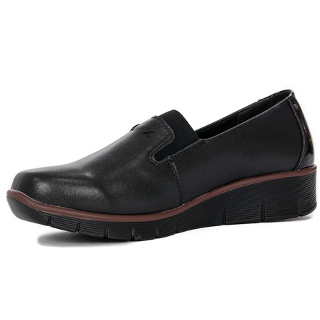Filippo DP3160-22 BK Black Flat Shoes