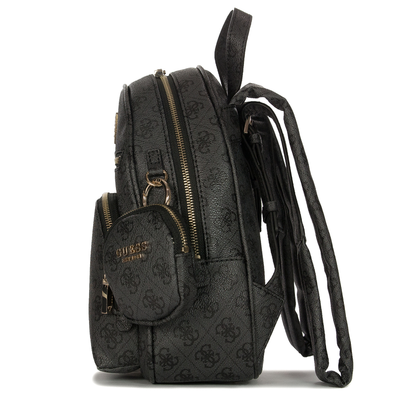 Guess Women's Backpack with Logo Gray SL712435-COAL LOGO