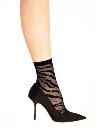 Patterned socks FIORE G1132 Steppe 15 DEN Black