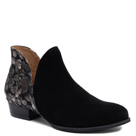 Maciejka Leather Elegant Women’s Ankle Boots Comfortable Black 4091W-01/00-5