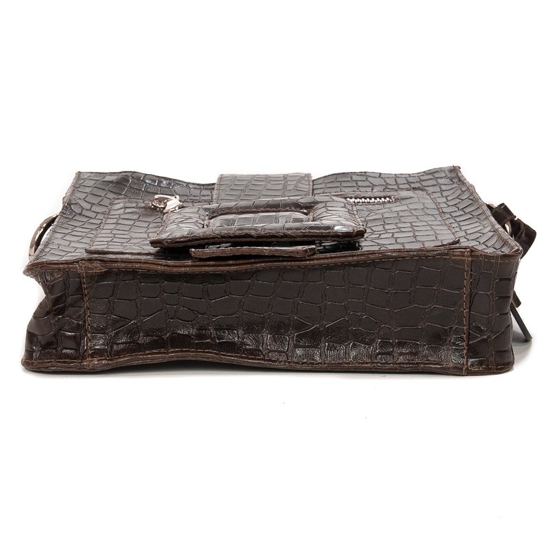 Torba Pilat Croco T06 Brązowa