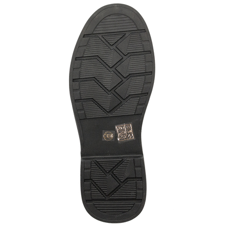 GOE Women's warm leather black boots