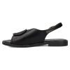Filippo Women's Flat Sandals Black