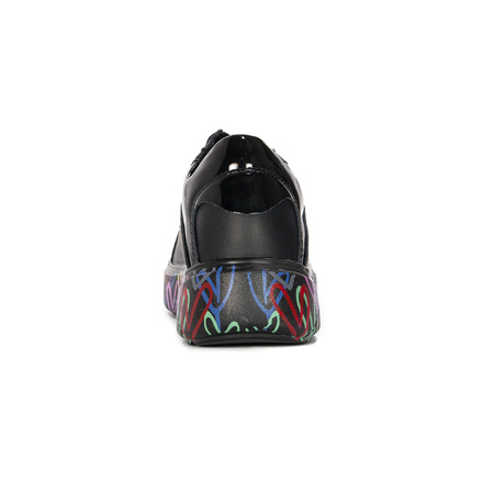 Filippo DP4480/23 BK MLT women's Platform Black Low Shoes