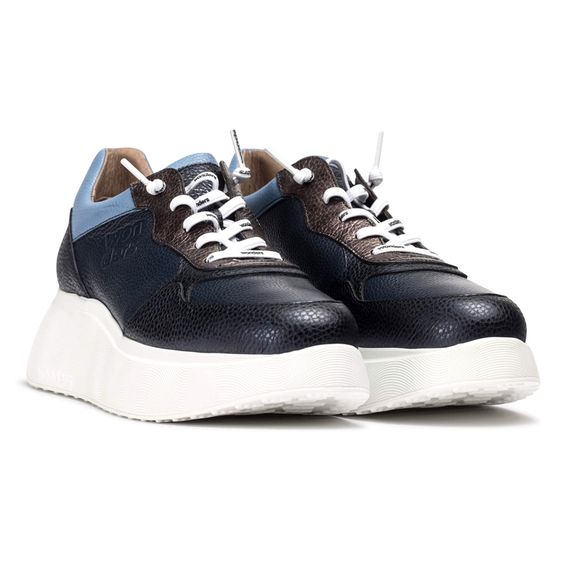 Wonders Women's Platform Half Shoes Elvin Noche