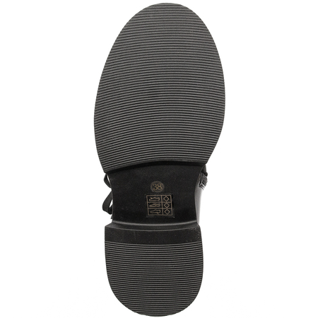S.Barski Black Botki Damskie Czarne