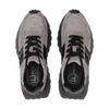 Filippo Women's Leather Sneakers, Grey