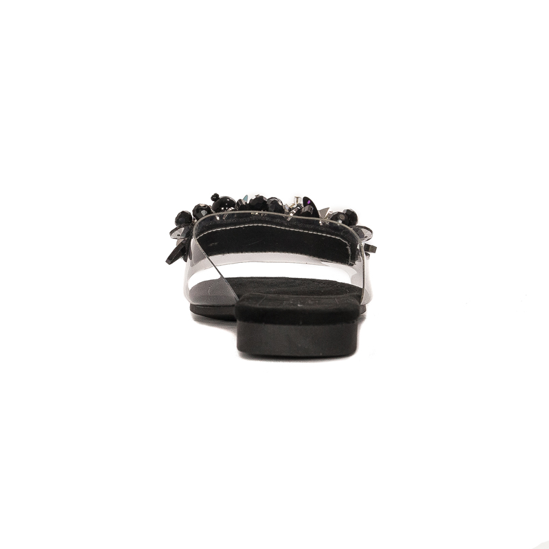 S.Barski Women's Slides Black