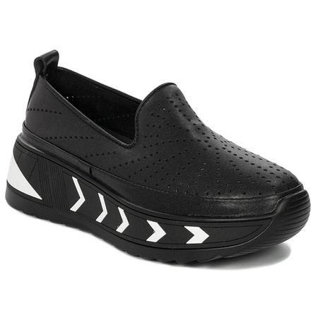 Shoes Loafers Filippo black leather