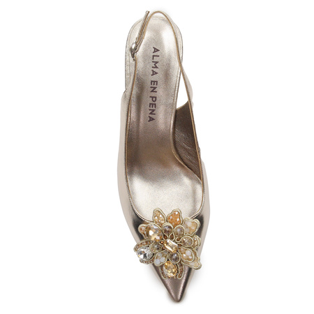 Alma En Pena Diva Bronze Pumps V240292