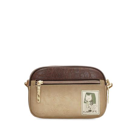 Anekke Crossbody Multi-Compartment Bag With Adjustable Strap Multicolor 42703-445