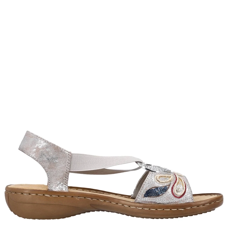 Rieker Women's Sandals Metallic