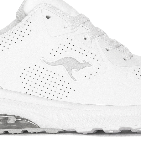 Kangaroos Sneakersy półbuty damskie White/ Silver
