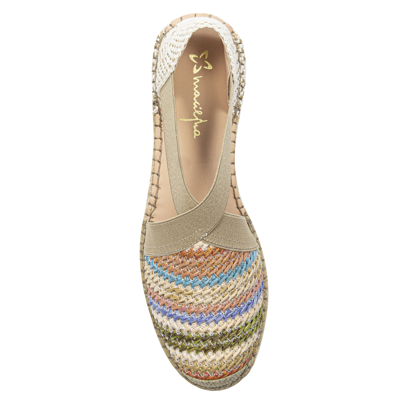 Maciejka Espadryle damskie wsuwane jeans