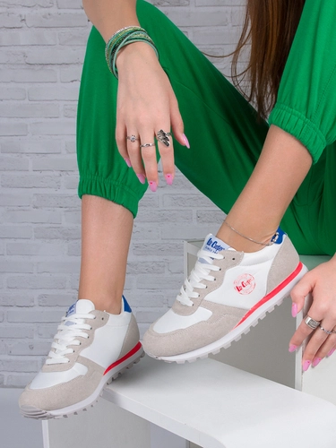 Lee Cooper White Women's Sneakers