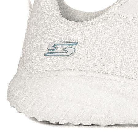 Skechers Sneakersy Damskie 117209-OFWT Białe