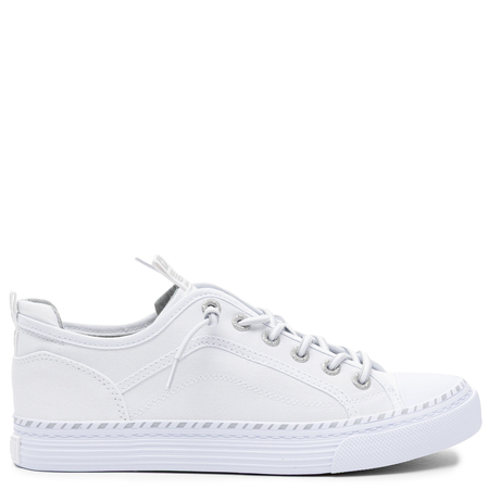 Big Star Tkaninowe Sneakersy Wygodne Półbuty Na Płaskiej Podeszwie Białe TT274388-WHITE