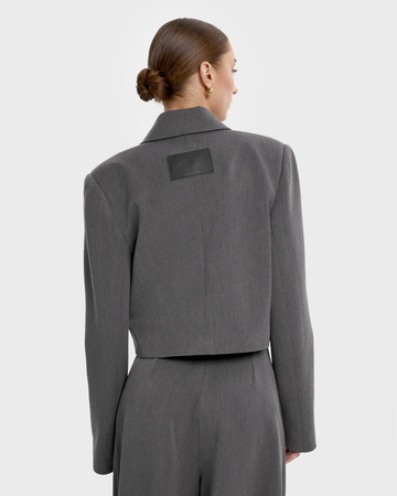 Opra Marynarka Damska Dwurzędowa Samira Grey