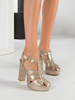 Maciejka Women's Gold Sandals