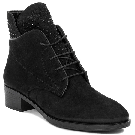 Sokolski SAR Z21-199 BLK Black Nubuck Boots