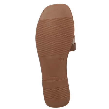  Maciejka Women's Flip-Flops Brown Gold