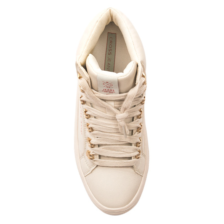 Cross Jeans Sneakersy damskie Beige beżowe