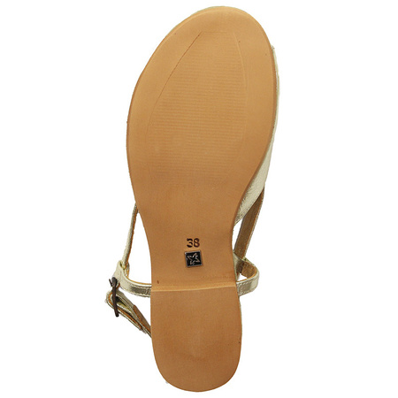 Maciejka Women's Gold Sandals