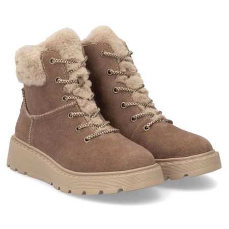 Rieker Women's Warned Brown Boots