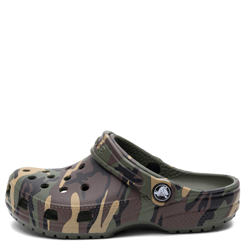 Crocs Classic Camo Clog Klapki Dziecięce Chłopięce Moro 211879-3TC