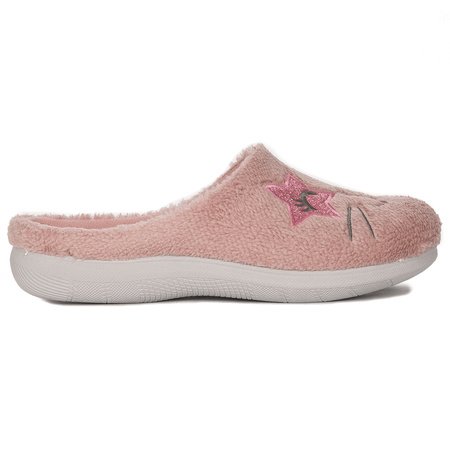 Inblu Kapcie klapki damskie PINK Różowy