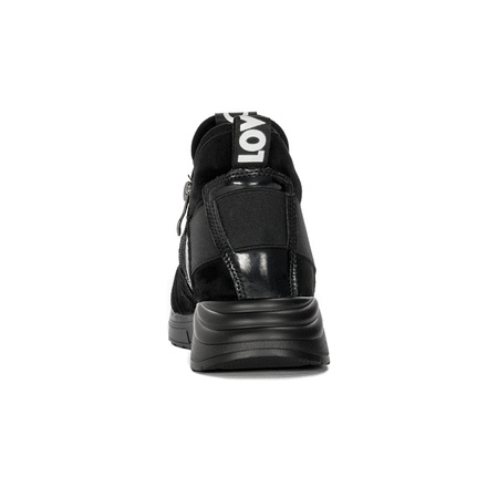 Black leather Filippo loafers