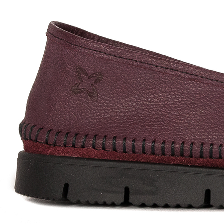 Maciejka Claret Low Shoes
