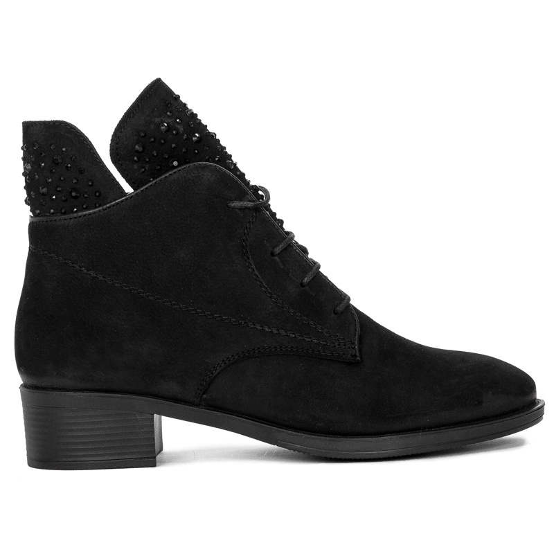 Sokolski SAR Z21-199 BLK Black Nubuck Boots