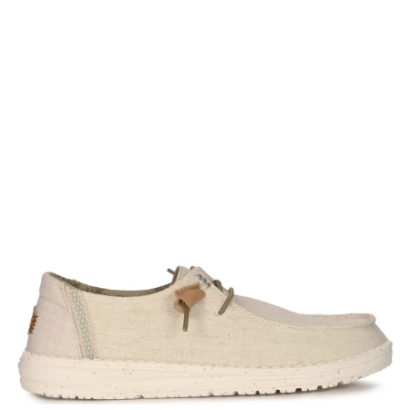 Hey Dude Women's Cream moccasins
