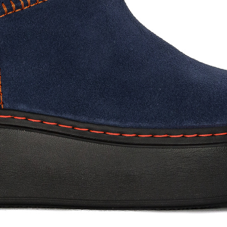 Maciejka 06257-17/00-4 Navy Snow Boots